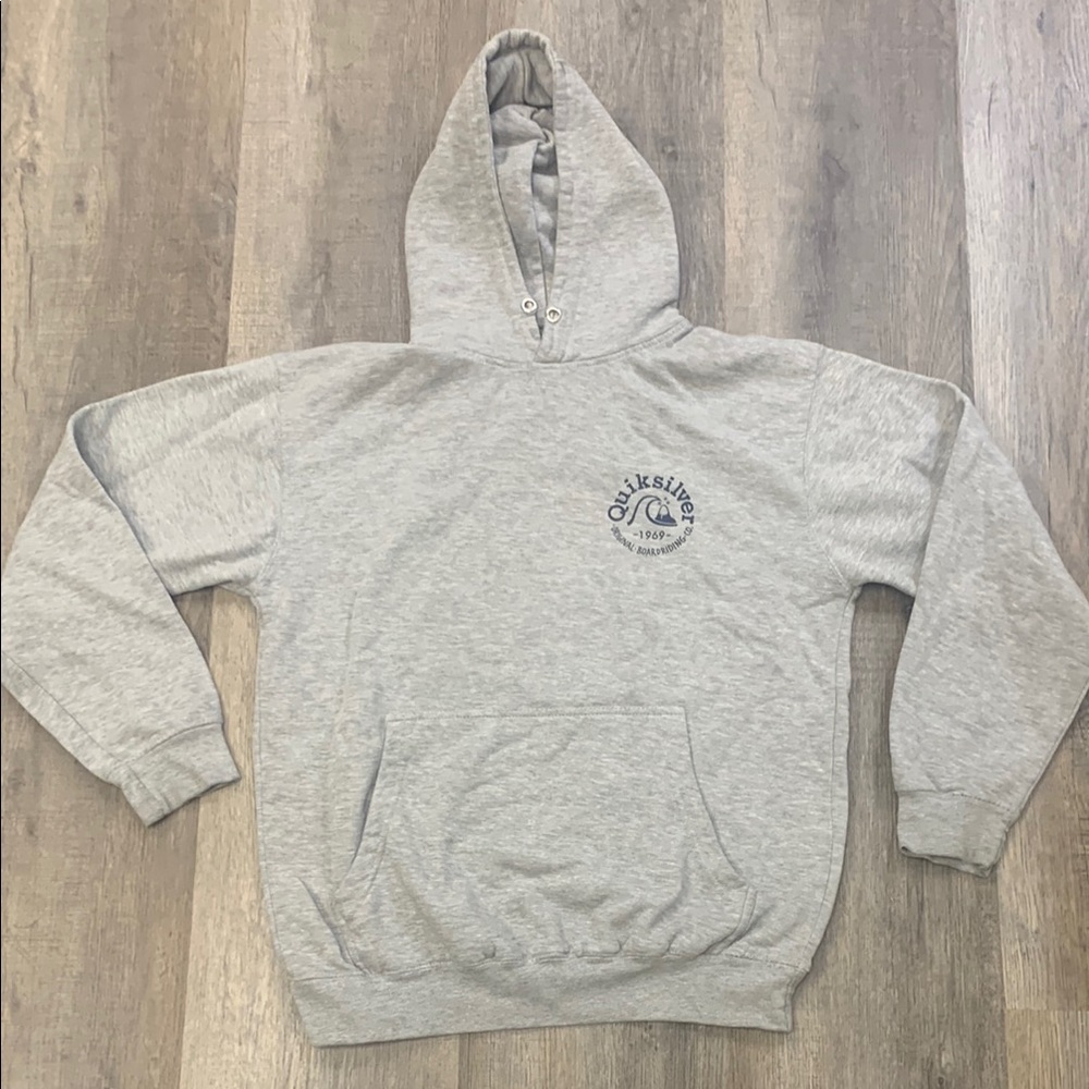 Quiksilver Gray hoodie